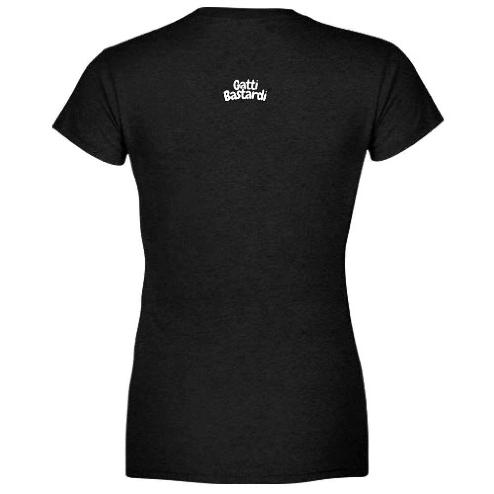 T-Shirt Woman Organic T-shirt FUCKING GATTARA