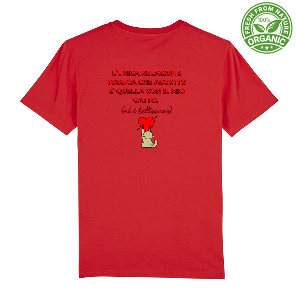 T-Shirt Unisex Premium Organic "RELAZIONE TOSSICA"