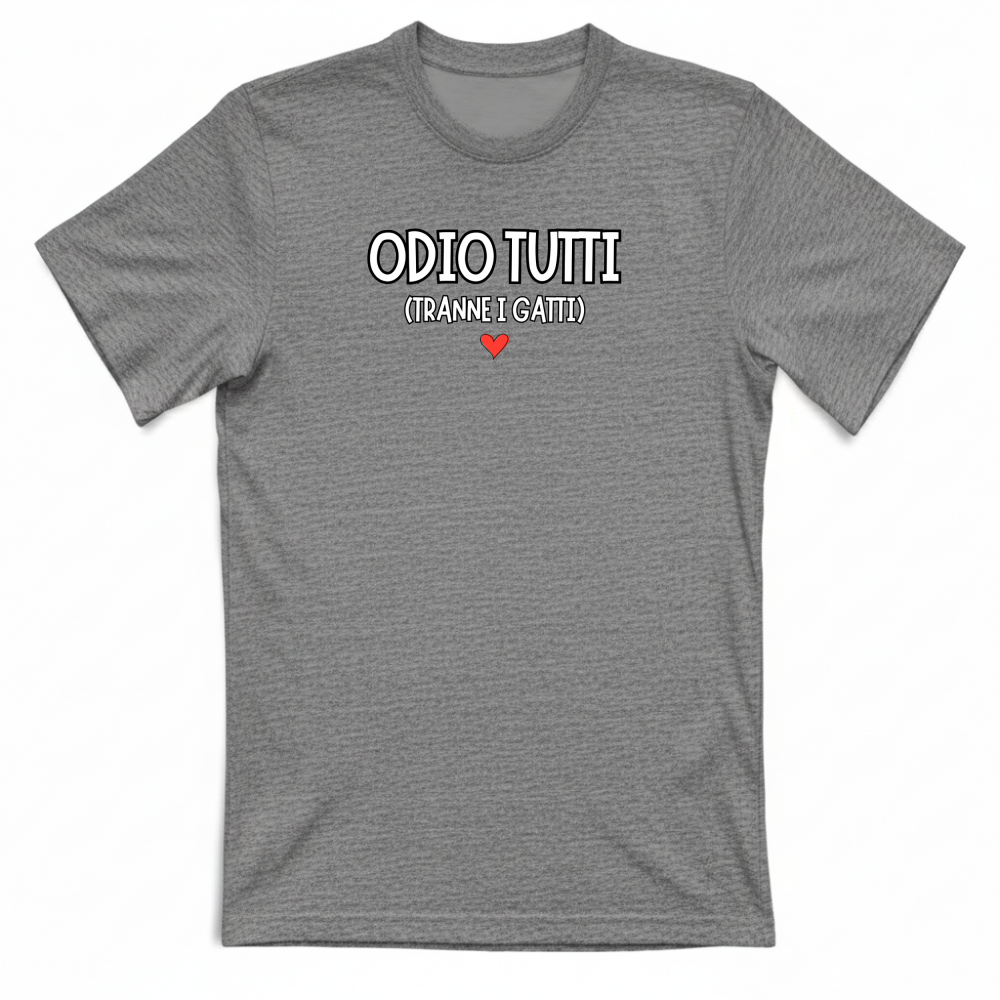 T-Shirt Unisex "ODIO TUTTI"