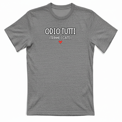 T-Shirt Unisex "ODIO TUTTI"