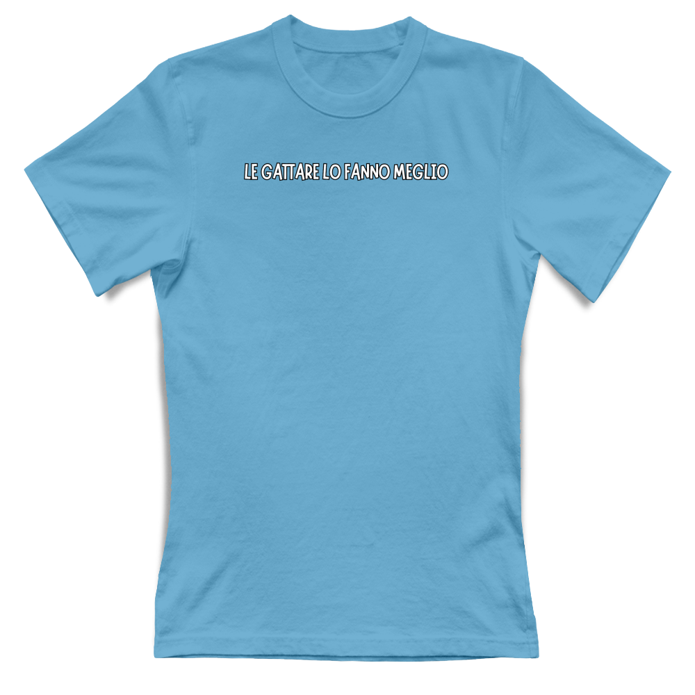 T-Shirt Donna LE GATTARE LO FANNO MEGLIO