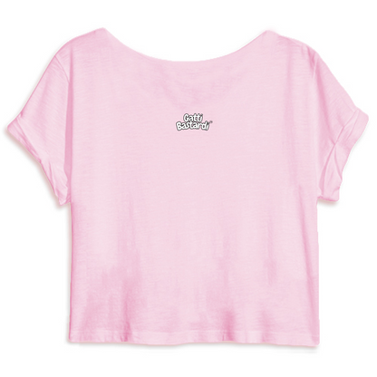Top Crop T-Shirt Unisex Organic "FUCKING GATTARA"