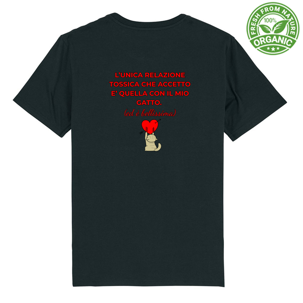 T-Shirt Unisex Premium Organic "RELAZIONE TOSSICA"