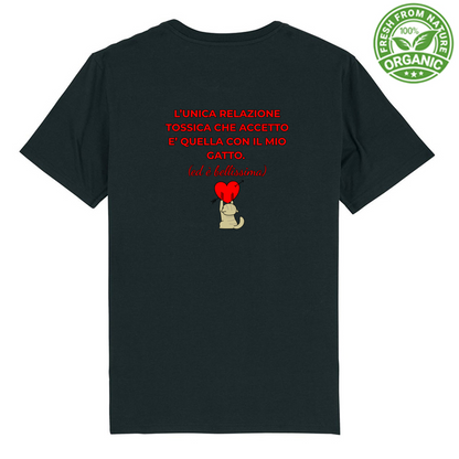 T-Shirt Unisex Premium Organic "RELAZIONE TOSSICA"