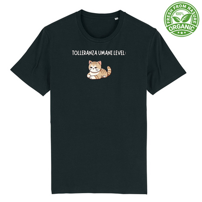 T-Shirt Unisex Premium Organic "TOLLERANZA UMANI"