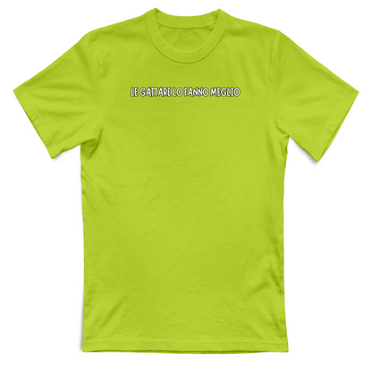 T-Shirt Donna LE GATTARE LO FANNO MEGLIO