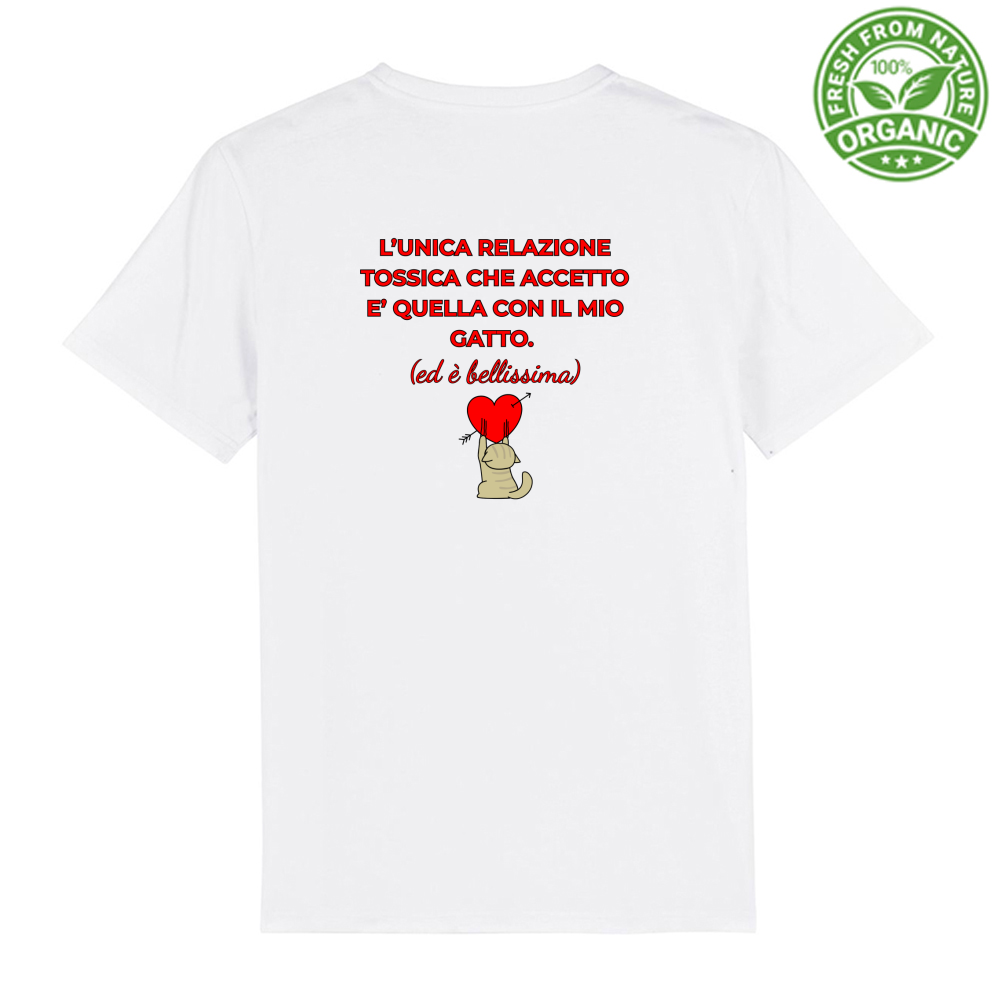 T-Shirt Unisex Premium Organic "RELAZIONE TOSSICA"