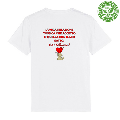 T-Shirt Unisex Premium Organic "RELAZIONE TOSSICA"