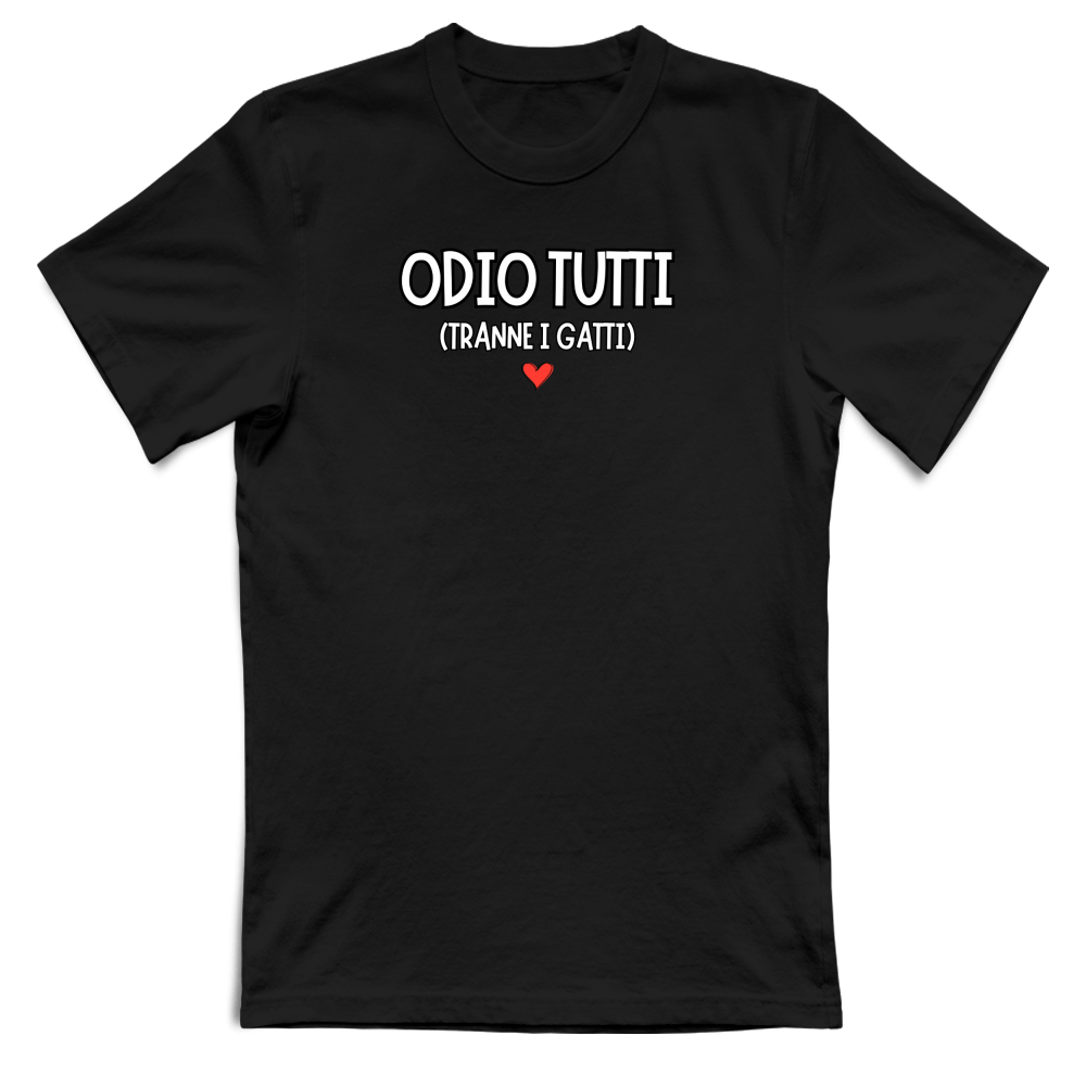 T-Shirt Unisex "ODIO TUTTI"