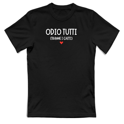 T-Shirt Unisex "ODIO TUTTI"
