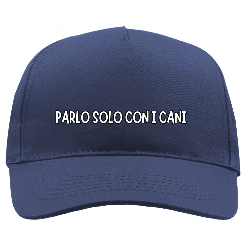Baseball Cap Premium Cappellino PARLO SOLO CON I GATTI