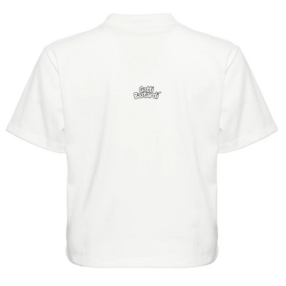 Top Crop T-Shirt Unisex Organic "FUCKING GATTARA"