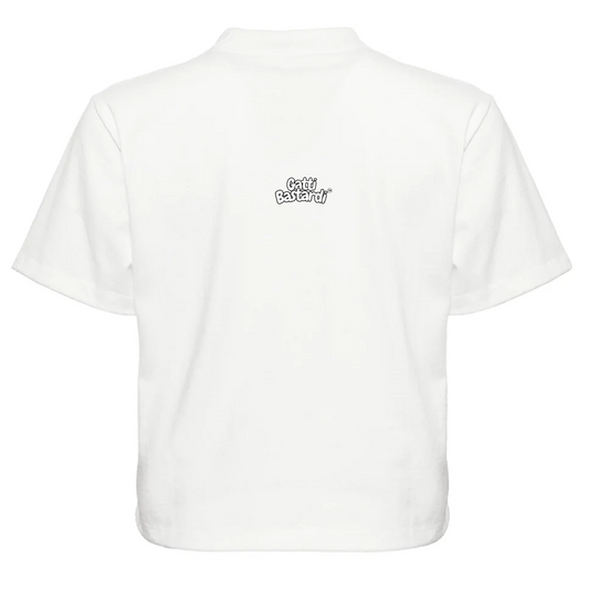 Top Crop T-Shirt Unisex Organic "FUCKING GATTARA"