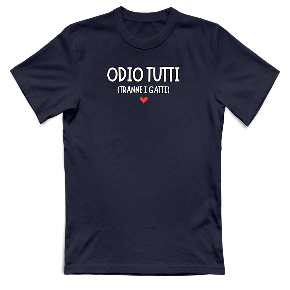 T-Shirt Unisex "ODIO TUTTI"