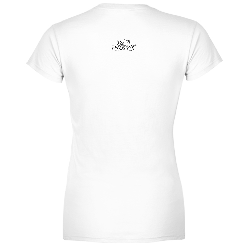 T-Shirt Woman Organic T-shirt FUCKING GATTARA