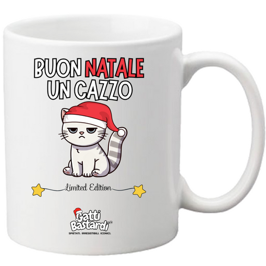 Tazza "BUON NATALE UN CAZZO"