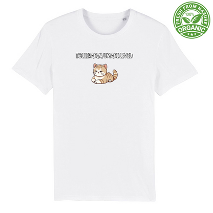 T-Shirt Unisex Premium Organic "TOLLERANZA UMANI"