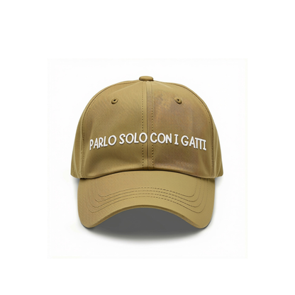 Cappellino "PARLO SOLO CON I GATTI"