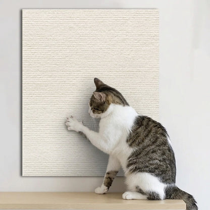 TAPPETO TIRAGRAFFI AUTOADESIVO – Perchè il gatto graffia dove cazzo gli pare