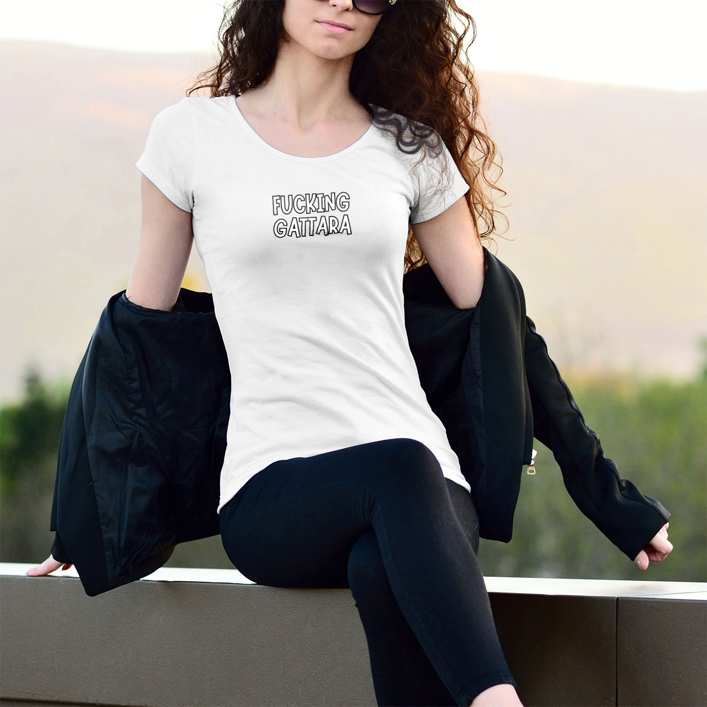T-Shirt Organic "FUCKING GATTARA"