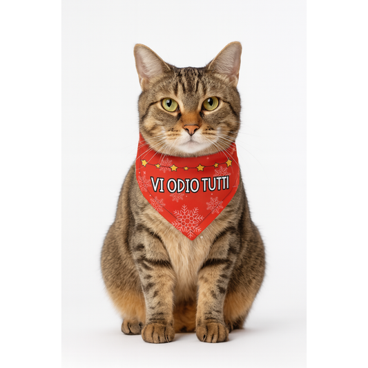 Bandana "VI ODIO TUTTI"