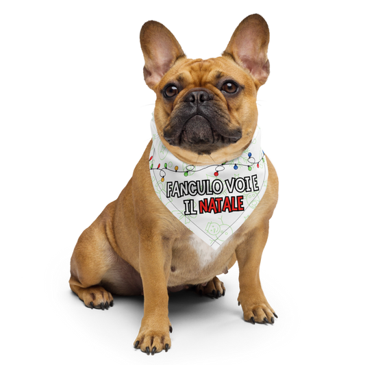 Bandana "FANCULO VOI E IL NATALE"