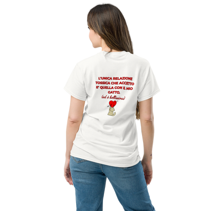 T-SHIRT UNISEX RELAZIONE TOSSICA